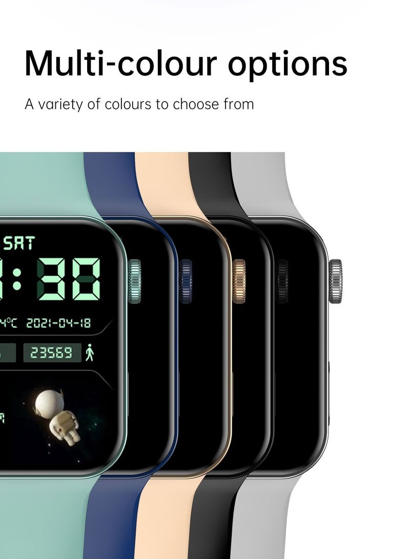 GULFLINK Smart Watch New Trend  full touch screen Silicon Strap Android and IOS System Support - Image 3
