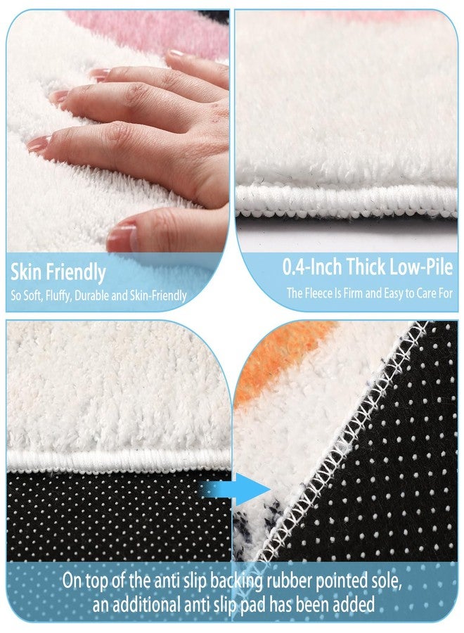 Maasechs 3.3 x 4 ft Calming Corner Items Calm Corner Classroom Rug Feelings Chart Emotion Reading Rug Soft Fluffy Mental Health Floor Mat for School Living Bedroom Playroom - Image 2