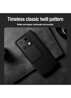 نيلكين حافظة لهاتف Xiaomi Poco X6 مصنوعة من مادة TPU المقاومة للصدمات ووسادة هوائية، غطاء منزلق لحماية عدسة الكاميرا، غطاء خلفي للهاتف المحمول مضاد لبصمات الأصابع  - Image 3