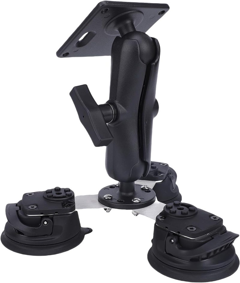 Tablet Stand, Aluminum Alloy Tablet Holder with Vacuum Suction Cup Base for Glass Desk, Stable Support Over 2kg Load Bearing, Easy Installation and Removal - Image 4