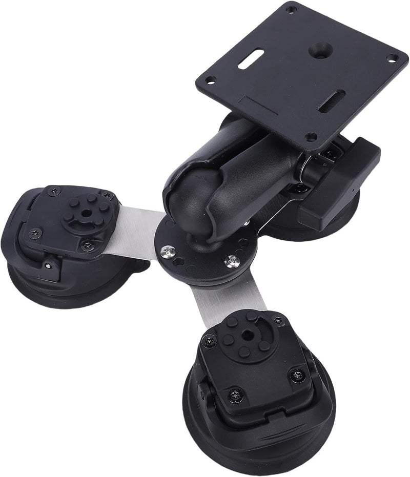 Tablet Stand, Aluminum Alloy Tablet Holder with Vacuum Suction Cup Base for Glass Desk, Stable Support Over 2kg Load Bearing, Easy Installation and Removal - Image 3