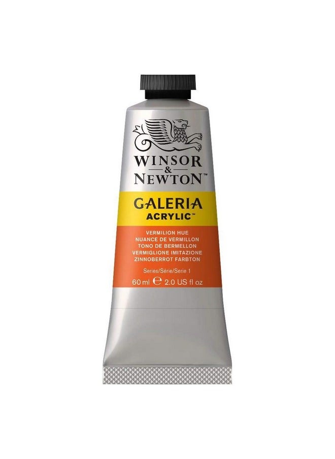 WINSOR & NEWTON Galeria Acrylic Colour - Tube Of 60 Ml - Vermilion Hue (682)  - Image 1