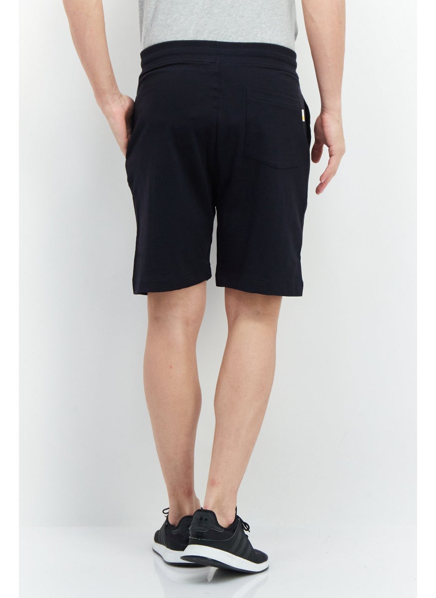 Men Brand Logo Basic Shorts, Navy - pzsku/Z10F9A4ED0DADD0B95624Z/45/_/1724351245/c03b9da7-d3d8-4b53-af0d-9db5b26265b0