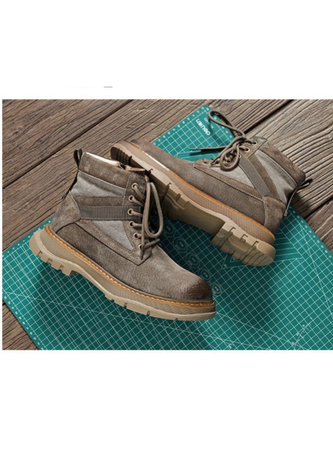 Warrior - Fashionable Retro Martin Boots - Image 1