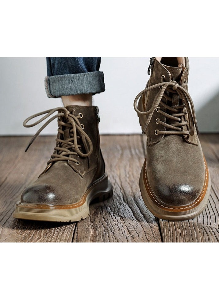 Warrior - Fashionable Retro Martin Boots - Image 1