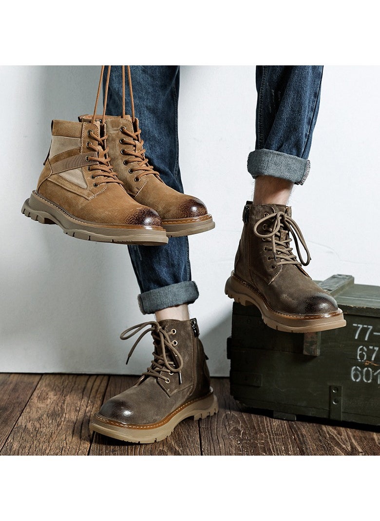 Warrior - Fashionable Retro Martin Boots - Image 1