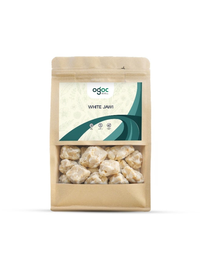 OGOC White Jawi (Benzoin) Incense Resin Premium Natural Aromatic Resin for Bakhoor & Home Fragrance - Image 1