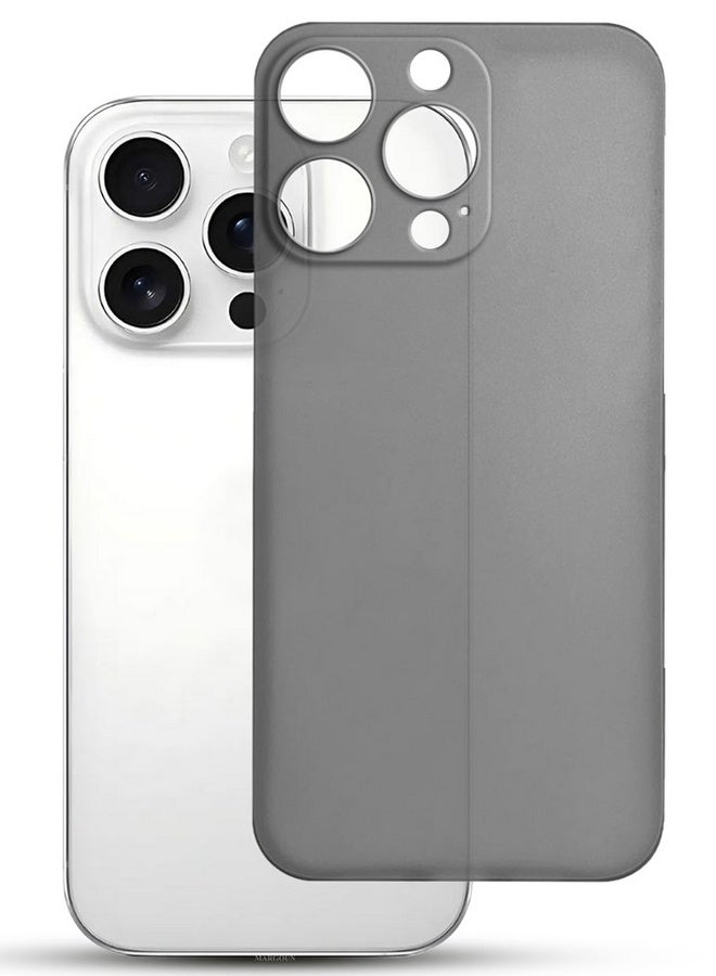 CATANES Air Skin Series Back Cover for Apple iPhone 16 Pro Sturdy Durable Thin Case Drop Protection Cover Clear - Image 1