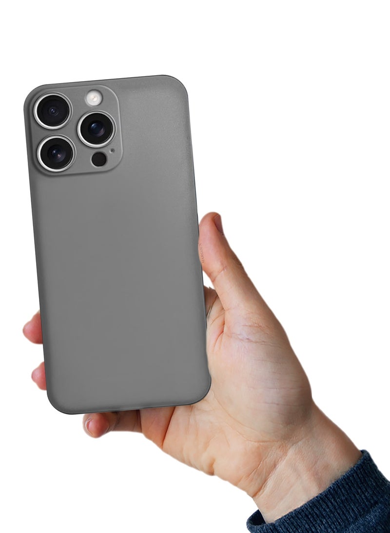 CATANES Air Skin Series Back Cover for Apple iPhone 16 Pro Sturdy Durable Thin Case Drop Protection Cover Clear - Image 3