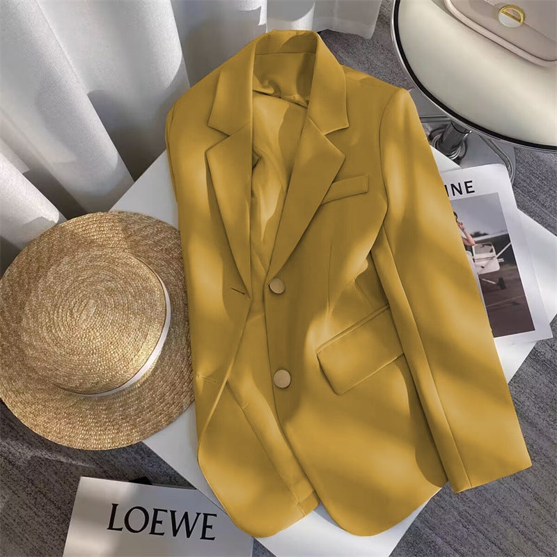 Korean Solid Color Popular Suit Fashion Women'S Suit New High Temperament Suit - Image 5