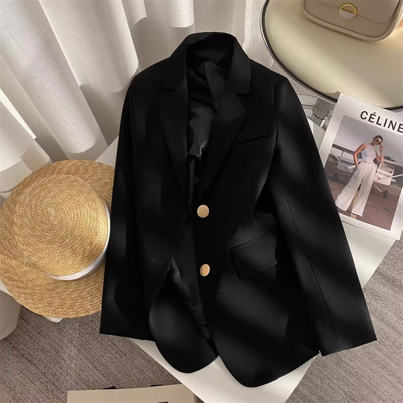 Korean Solid Color Popular Suit Fashion Women'S Suit New High Temperament Suit - Image 3