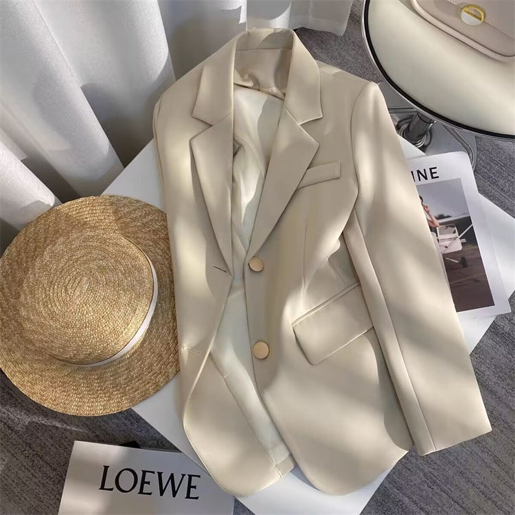 Korean Solid Color Popular Suit Fashion Women'S Suit New High Temperament Suit - Image 2
