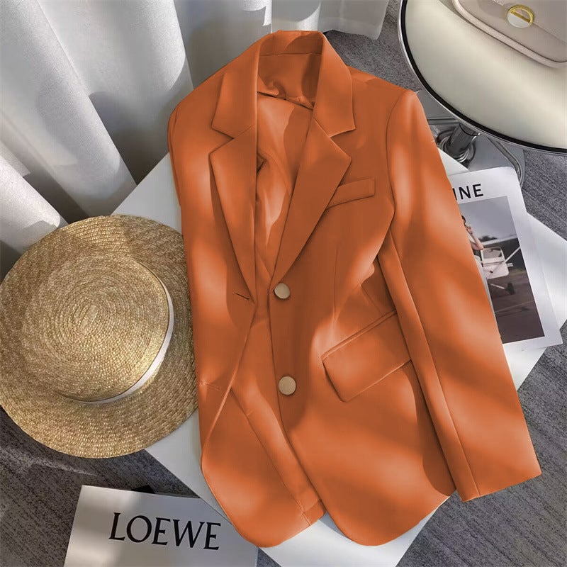 Korean Solid Color Popular Suit Fashion Women'S Suit New High Temperament Suit - Image 4