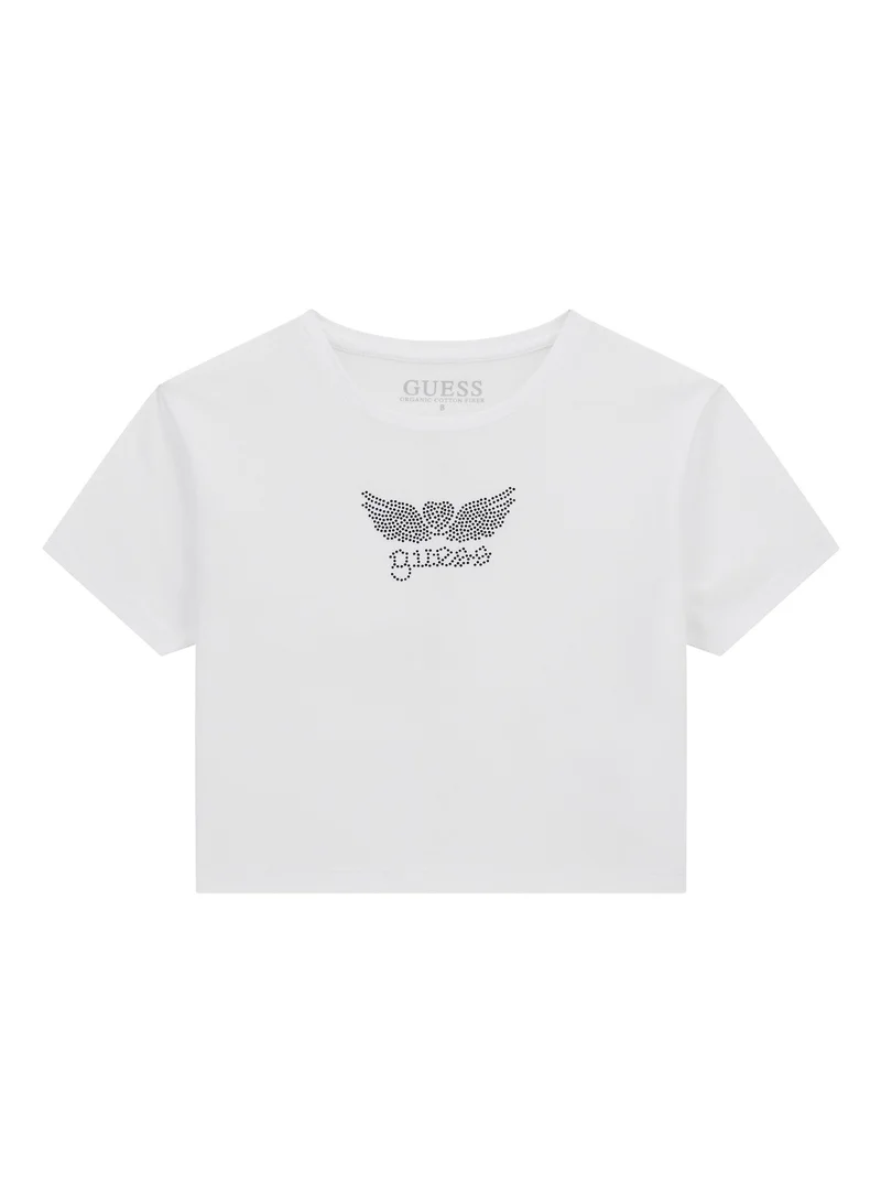 GUESS Kids Graphic Crew Neck T-Shirt
