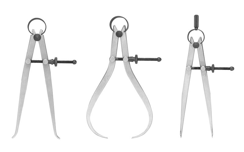General Tools General Tools 45024 3Piece Divider Caliper Set
