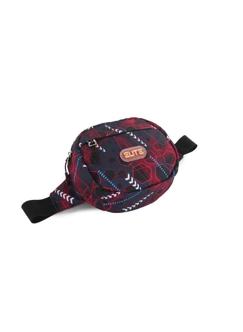Elite Bags ELITE Premium Waist Bag, Lightweight Crossbody Bag with Adjustable Strap, Dual Zipper Compartments for Everyday Use & Travel - MAJESTIC GS 285 - Image 2
