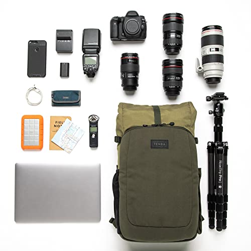 Tenba Fulton v2 16L Backpack – Tan/Olive - Image 2