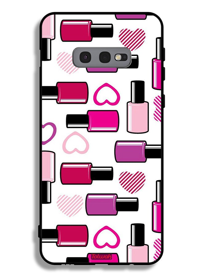 Tolwak Samsung Galaxy S10e Protective Case Cover Lipstick Lover - Image 2