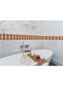 Paper Plane Design Paper Plane Design 500 cm x 10 cm Self Adhesive Wall Tile Decals Sticker - Oil Proof and Waterproof - Bathroom Tile Decoration Kitchen Tile Transfers (5)  - Image 3