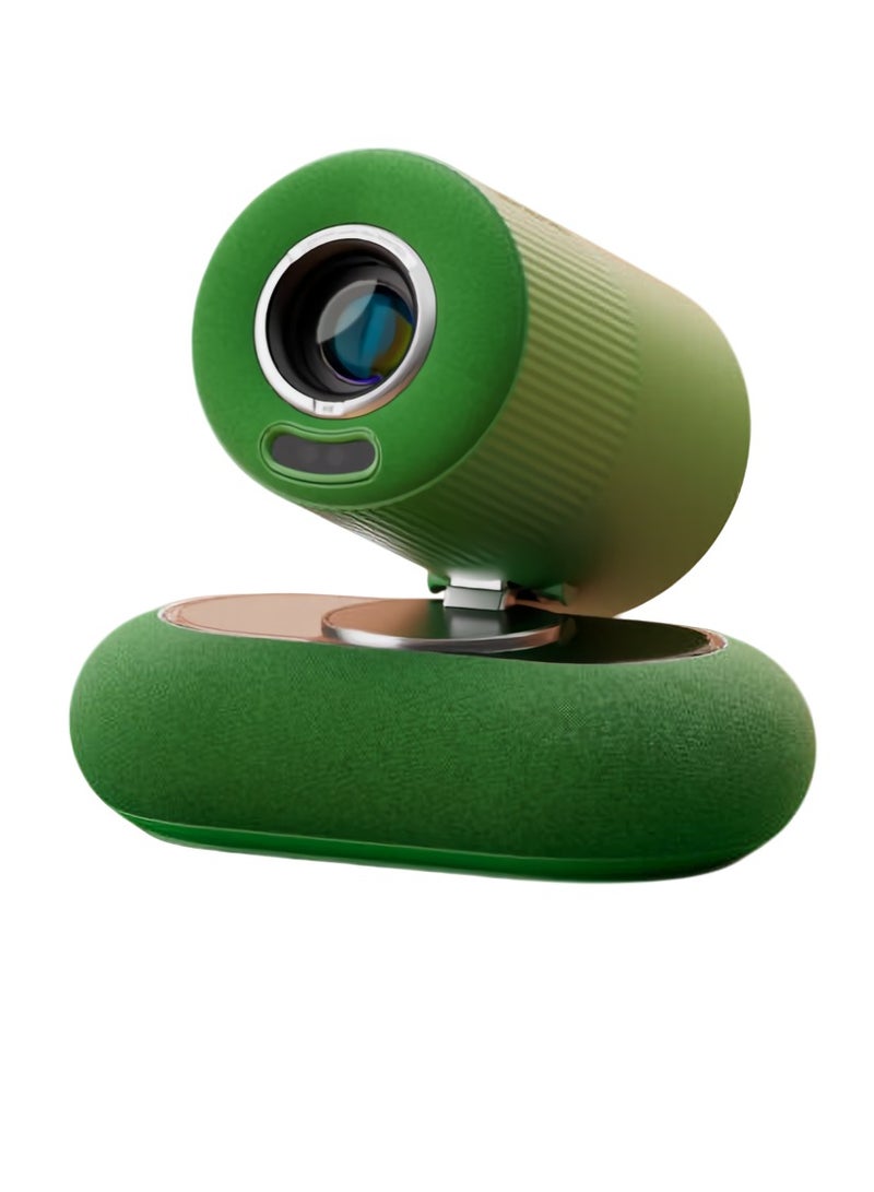 AROAQ Portable Projector, Android 13 Auto Focus Home Theater Projector, Lightweight Wireless Handheld Projector, Mini Cinema Projector For Home Office Outdoor, (1pc, Green) - Image 1