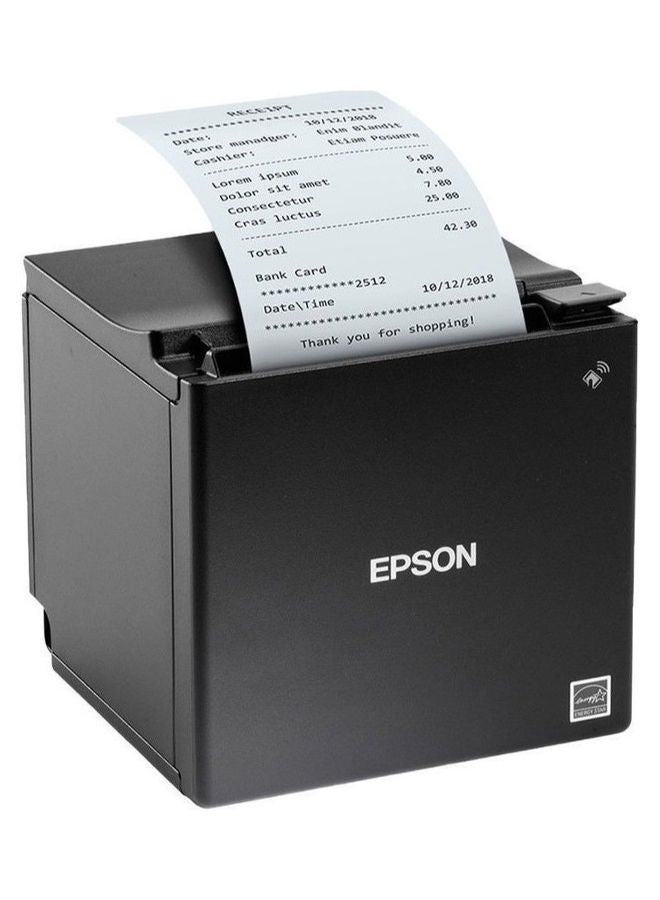 إبسون طابعة إيصالات صغيرة إم بي أو إس TM-m30II (122A0) أسود - Image 1