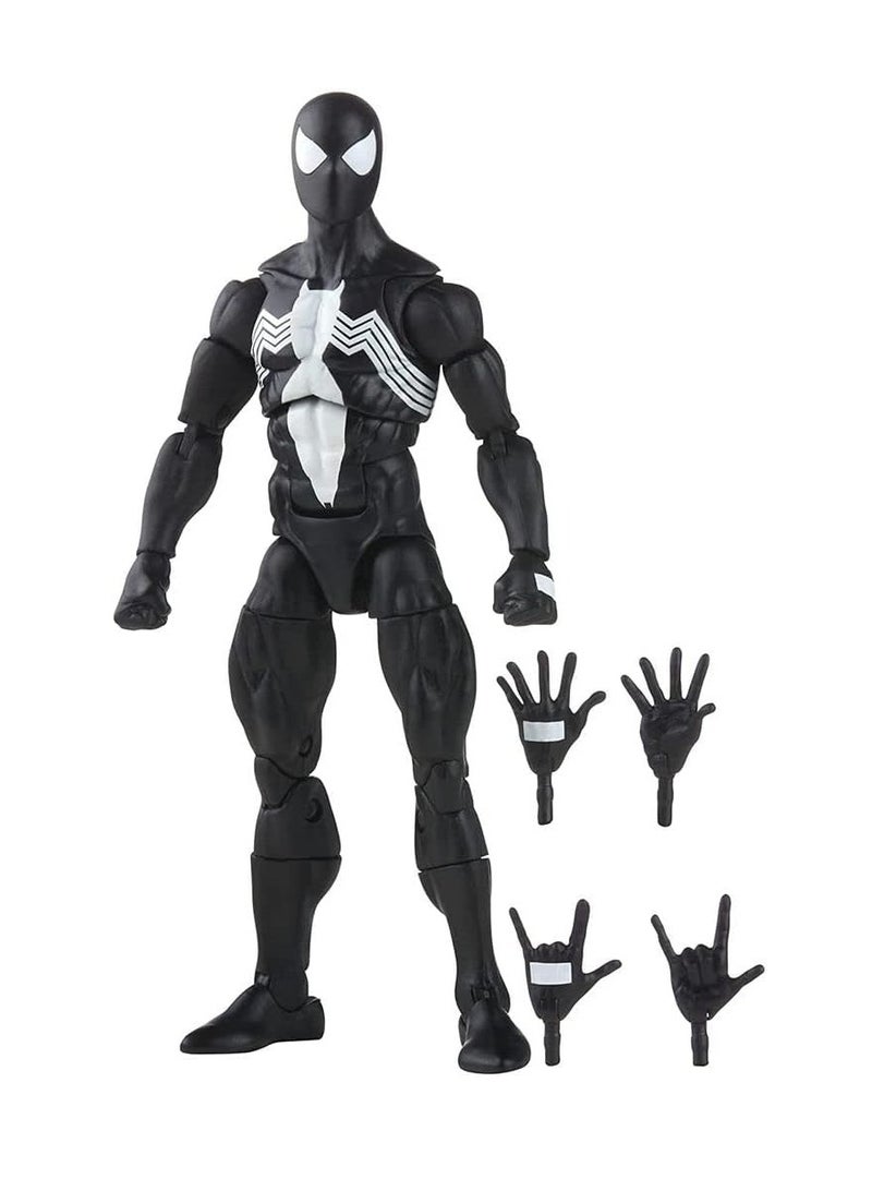 عام سبايدر مان - مارفل ليجندز سلسلة-6 بوصة سيمبيوت عمل الشكل يتضمن 4 الملحقات: 4 إيماءات بديلة - Image 1