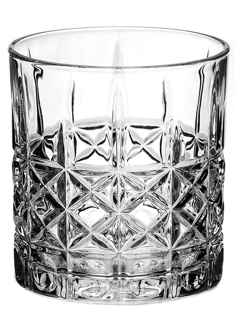 Alp Ocean- Drinking Glass DOF Glass, 320ml, Set of 6 - pzsku/Z10FA77FF774ADF953C70Z/45/_/1689858720/f58f7d97-035f-4a18-bda5-d7d35631eb9b