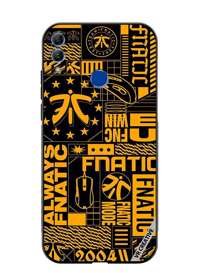 Protective Case Cover For Honor 10 Lite Team Fnatic Design Multicolour