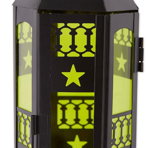 Zingz & Thingz Accent Plus Zingz & Thingz Moroccan Style Collection Serenity Hanging Lamp, 3.5x3.125x17, Emerald - Image 3