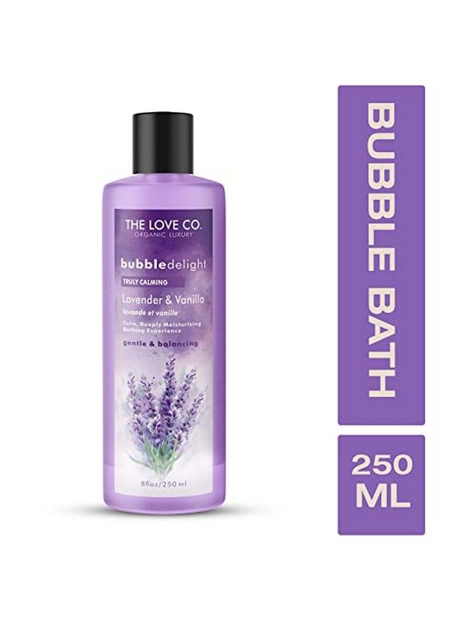 THE LOVE CO. The Love Co Lavender Bubble Bath For Bath Tub Ayurvedic Aromatherapy Epsom Salt Based Bubble Bath Soap And Luxury Lavender Bath Oil For Dry Skin Moisturising And Relaxing For Kids & Adults - Image 3