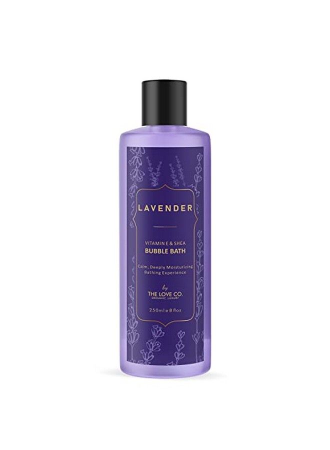 THE LOVE CO. The Love Co Lavender Bubble Bath For Bath Tub Ayurvedic Aromatherapy Epsom Salt Based Bubble Bath Soap And Luxury Lavender Bath Oil For Dry Skin Moisturising And Relaxing For Kids & Adults - Image 1