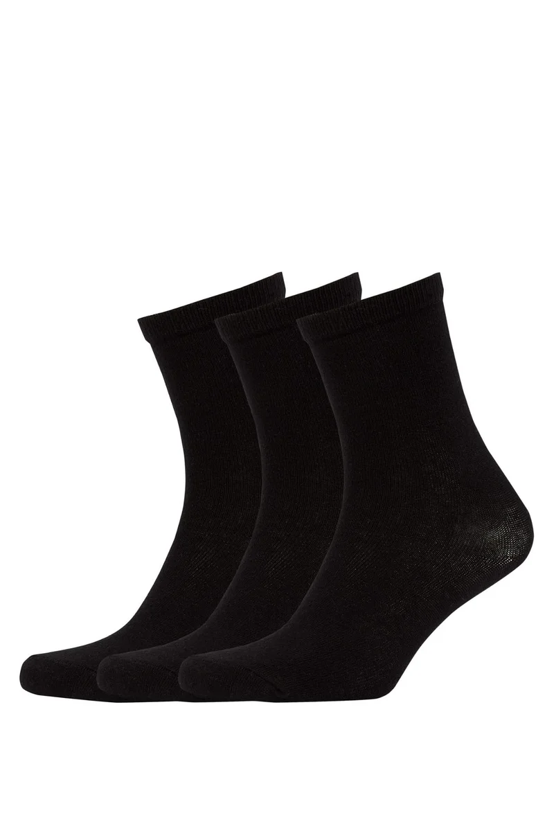 Women's Cotton 3 Pack Long Socks