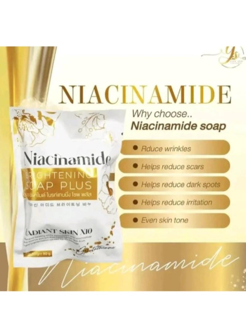 Niacinamide Soap for Skin Lightening and Brightening - Image 2
