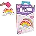 Peaceable Kingdom Valentines Box for Kids Valentines Day Box Kit for Valentines Cards for Kids Classroom Rainbow Mailbox Kit - Image 2