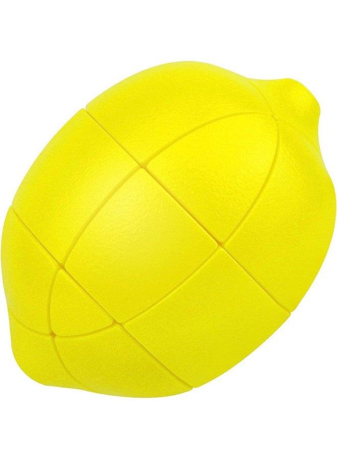 D ETERNAL Kid Fruit Shape Stickerless Banana Cube Magic Puzzle Toy (Peach+Lemon+Orange+Pear) - Image 2