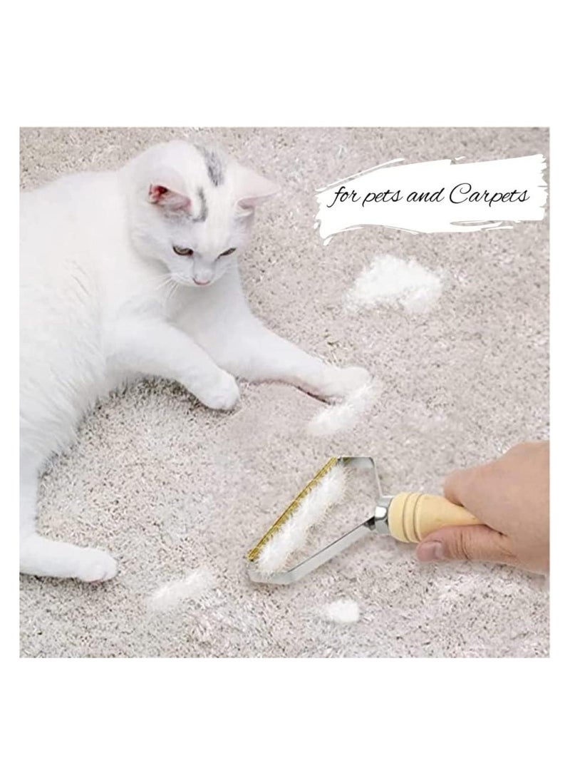 Tool for Removing Lint and Hair from Various Surfaces Such as Carpets, Upholstery and Clothing, Making it an Indispensable Tool in the Home - Multi-Use - Image 3