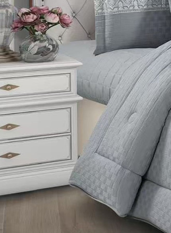 لوفيرا مفرش سرير نفر بتصميم صيفي حصري وجذاب مصنوعة من المايكروفايبر الصيفية، مقاس 120*200 سم - Image 2