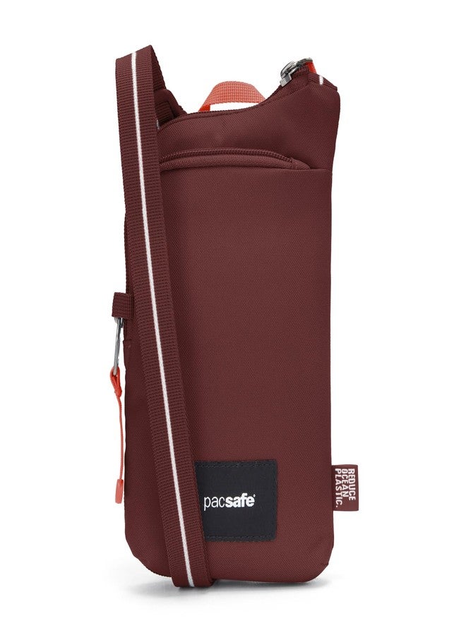 Pacsafe GO Anti Theft Tech Crossbody, Garnet Red - Image 1