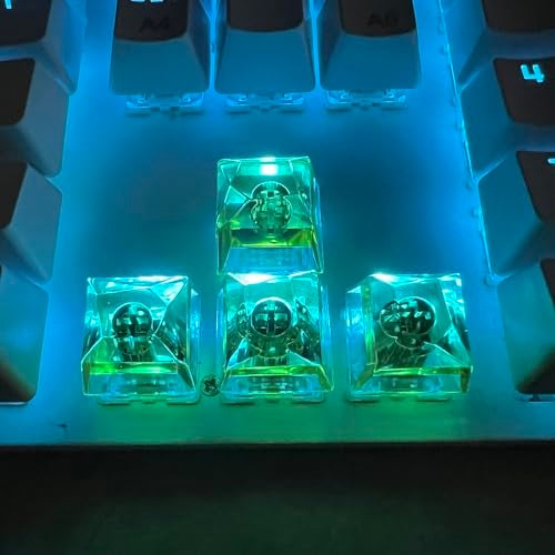 LINWIN 4 Key Custom Keycaps for MX Mechanical Keyboard - Image 5
