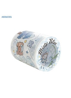 Fog Blue Mist Tape-Full Roll