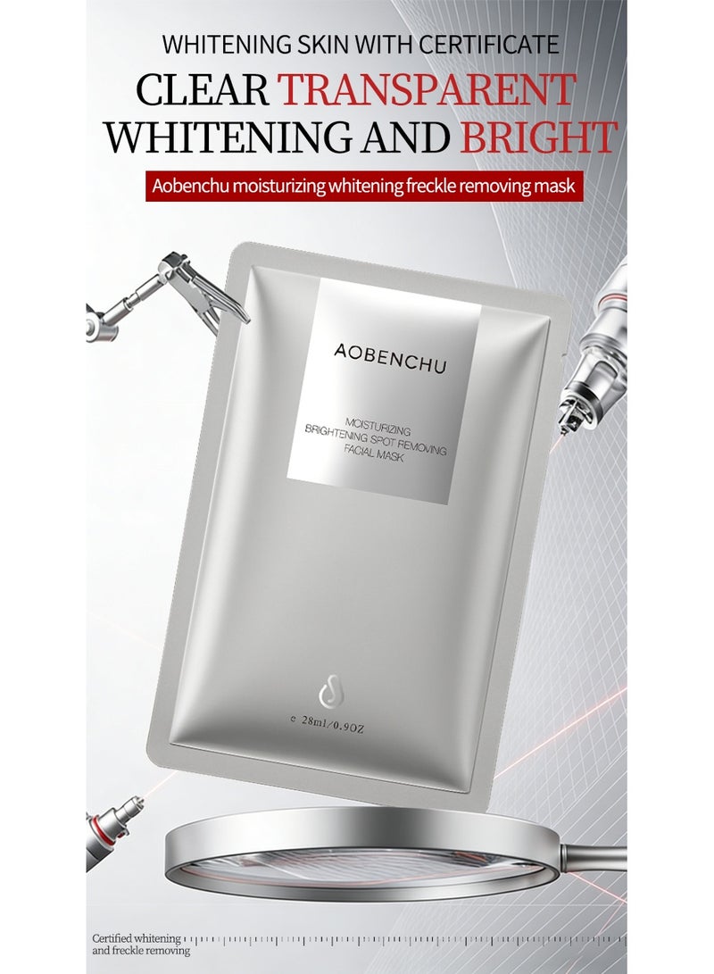 AOBENCHU Moisturizing Brightening Spot Removing Facial Mask - Image 1
