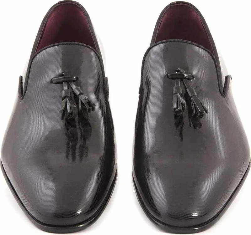 كيمال تانجا Leather Laceless Men's Classic Shoes 10366