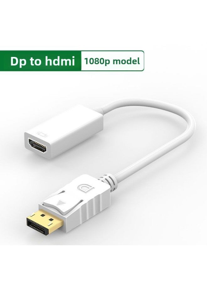 Computer Displayport To Hdmi Monitor Projector Video Converter Dp To Hdmi Adapter Cable 4k-Color:DP To HDMI Converter - Image 1