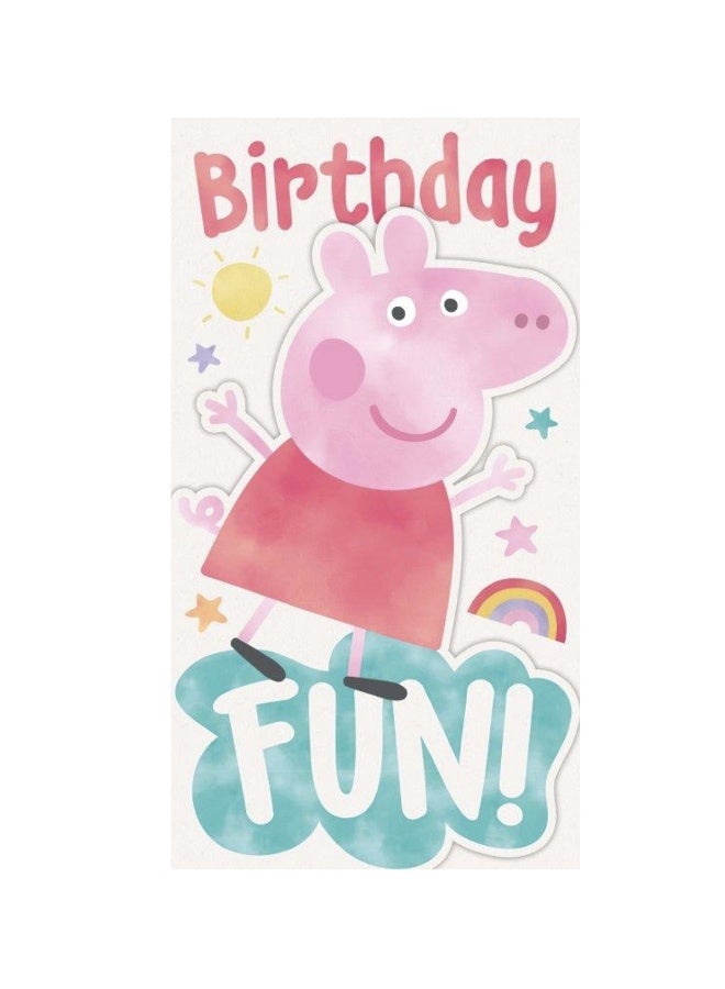 UK Greetings Peppa Pig Birthday Fun Card - Image 2