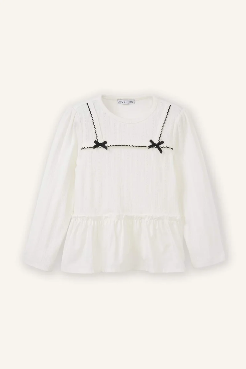 DeFacto Regular Fit Long Sleeve T-Shirt