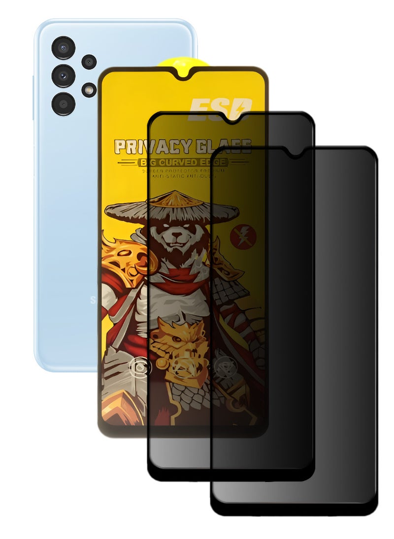 ESD 2 Pieces Tempered Dustproof Glass Screen Protector Compatible For Samsung Galaxy A13 4G - Image 1