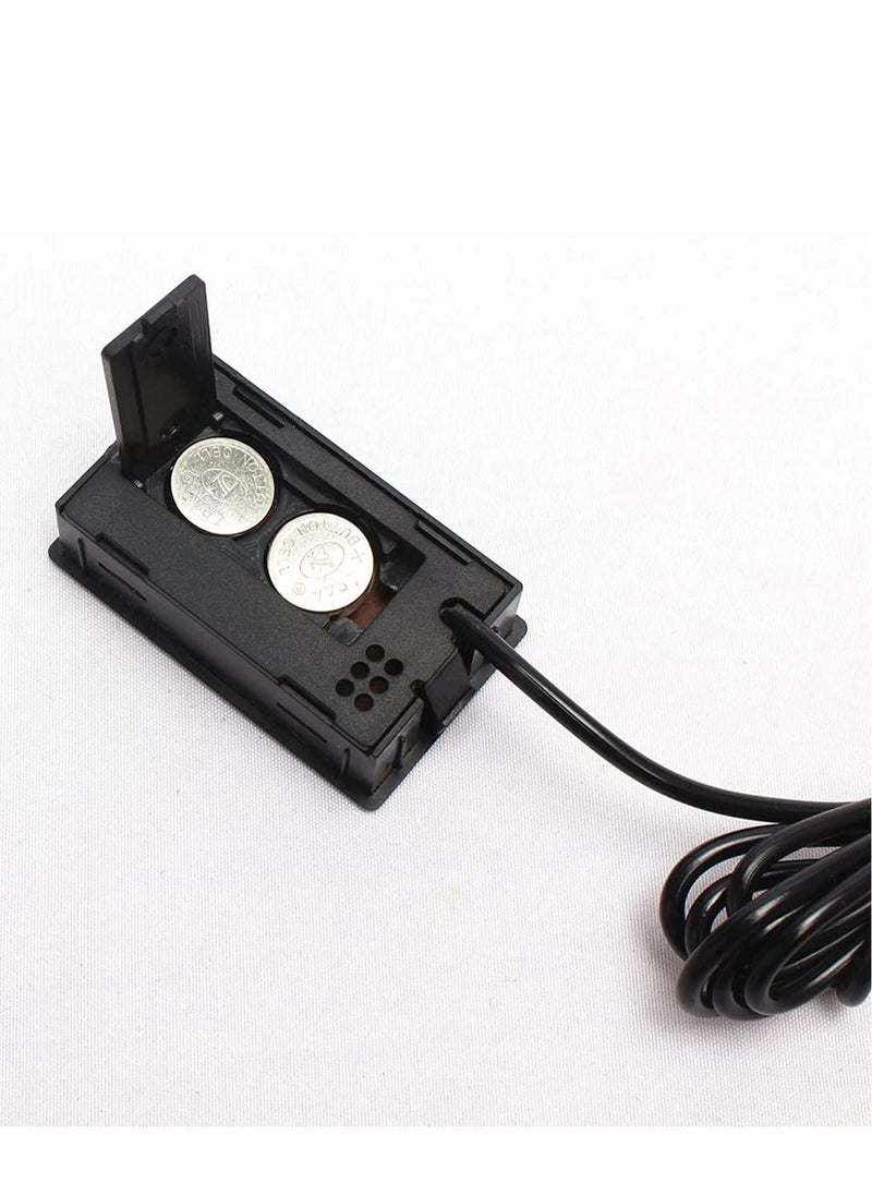ECVV - 3 Pcs Digital LCD Thermometer Temperature Monitor with External Probe for Fridge Freezer Refrigerator - Image 1