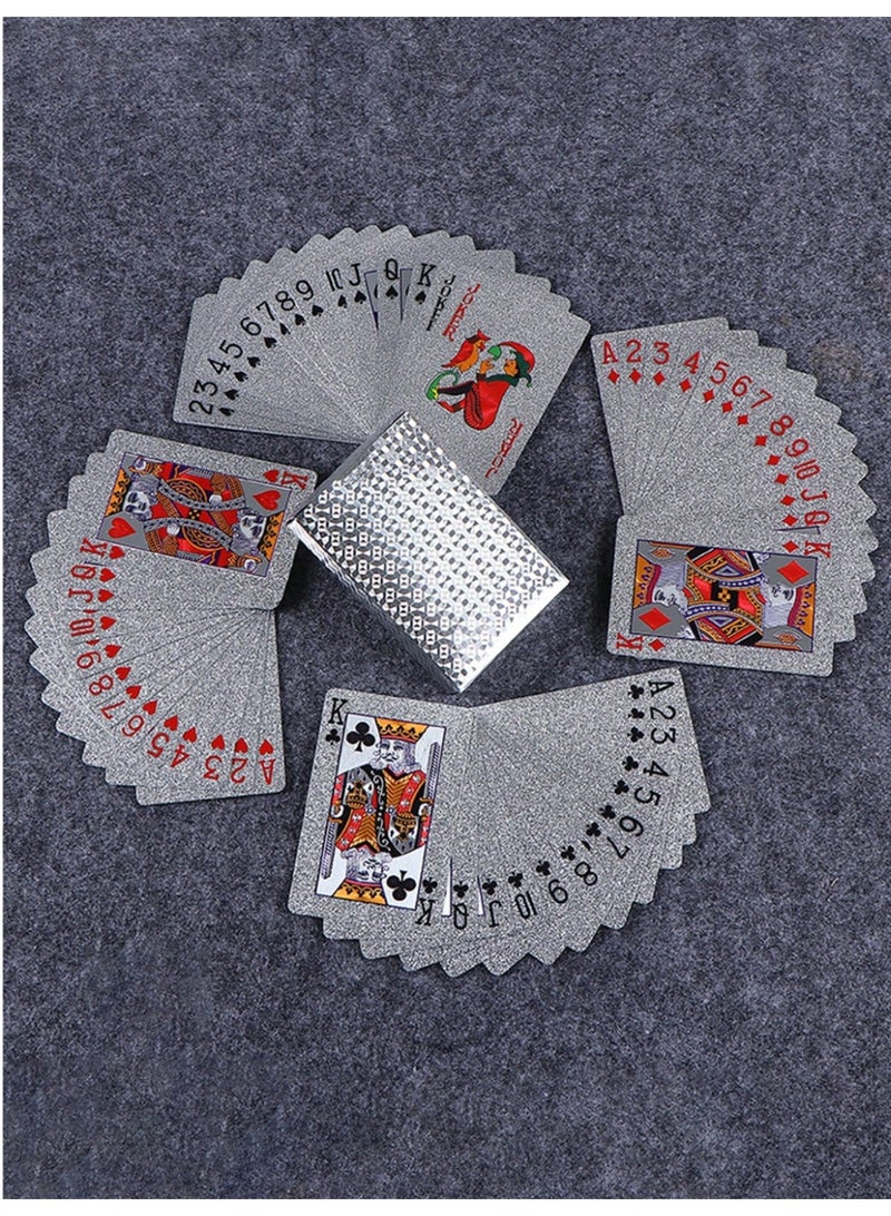 ورق لعب | بطاقات بلوت | بطاقات كنكان | أوراق لعب فضية | ورق لعب مقاوم للماء | بطاقات ألعاب فاخرة | ألعاب جماعية | ألعاب حفلات | هدايا ترفيهية - Image 1