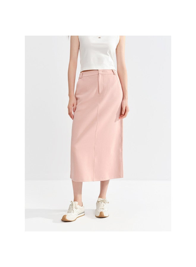 Waxbird Autumn Loose Non-stretch Urban Casual Midi Skirt For Women - Image 2