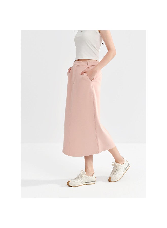 Waxbird Autumn Loose Non-stretch Urban Casual Midi Skirt For Women - Image 3
